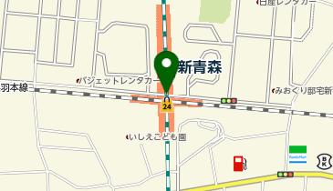 CHARGESPOT(チャージスポット)あおもり 旬味館の地図画像