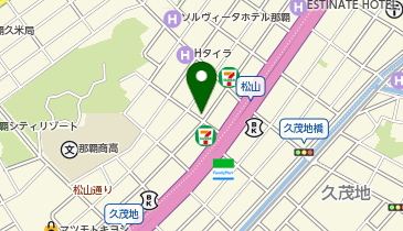 ChargeSPOT ファミリーマート 那覇松山一丁目店の地図画像