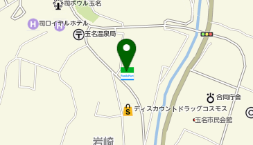 CHARGESPOT(チャージスポット)ファミリーマート 玉名岩崎店の地図画像