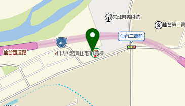 ChargeSPOT セブン-イレブン 仙台川内店の地図画像