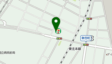 ChargeSPOT セブン-イレブン 仙台銀杏町店の地図画像