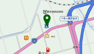CHARGESPOT(チャージスポット)ローソン 大洲インター店の地図画像