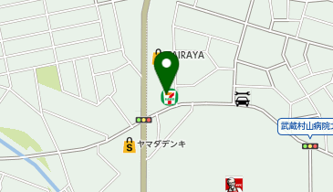 CHARGESPOT(チャージスポット)セブン-イレブン 武蔵村山榎3丁目店の地図画像