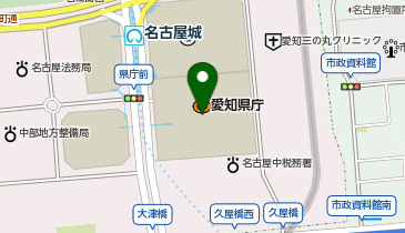CHARGESPOT(チャージスポット)ファミリーマート 愛知県庁店の地図画像