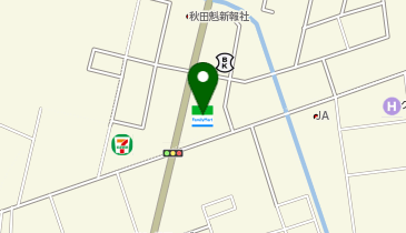 CHARGESPOT(チャージスポット)ファミリーマート 横手西店の地図画像