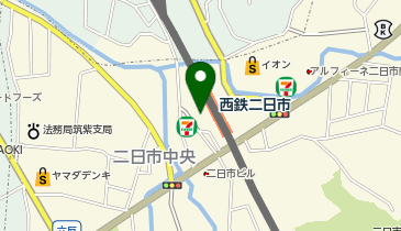 ChargeSPOT ローソン 西鉄二日市駅西口店の地図画像