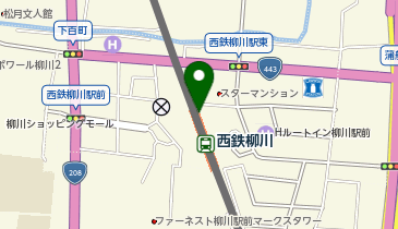 ChargeSPOT ローソン 西鉄柳川駅店の地図画像