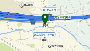 CHARGESPOT(チャージスポット)セブン-イレブン 府中押立町4丁目店の地図画像
