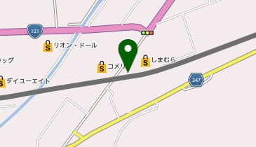 CHARGESPOT(チャージスポット)ドコモショップ 会津田島店の地図画像