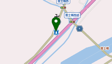 CHARGESPOT(チャージスポット)ローソン 富士川鰍沢店の地図画像