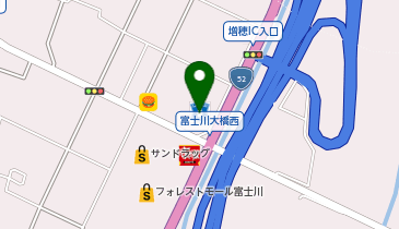 CHARGESPOT(チャージスポット)ローソン 富士川増穂インター店の地図画像