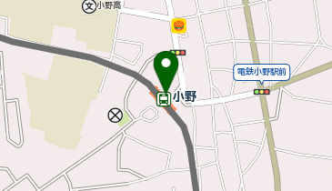CHARGESPOT(チャージスポット)神戸電鉄 小野駅の地図画像