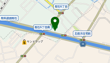 ChargeSPOT セブン-イレブン 高石取石6丁目店の地図画像
