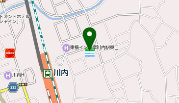 CHARGESPOT(チャージスポット)ファミリーマート 川内駅東口店の地図画像
