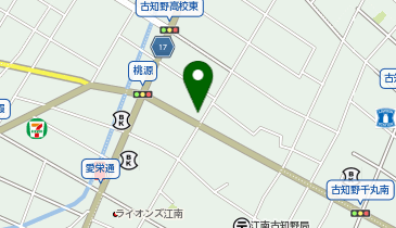 CHARGESPOT(チャージスポット)chocoZAP 江南古知野町の地図画像