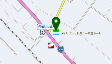 CHARGESPOT(チャージスポット)ファミリーマート 東庄新宿店の地図画像