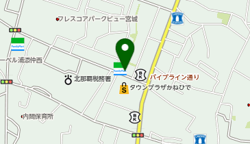 ChargeSPOT ファミリーマート 宮城店の地図画像