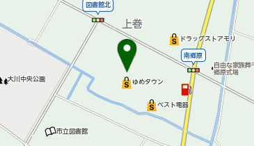 CHARGESPOT(チャージスポット)ゆめタウン 大川の地図画像