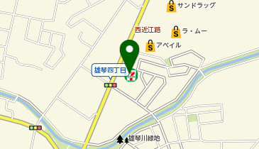 CHARGESPOT(チャージスポット)セブン-イレブン 大津おごとマリーナ店の地図画像