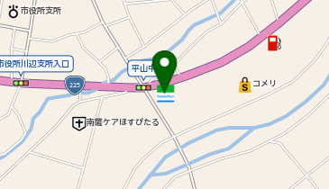 CHARGESPOT(チャージスポット)ファミリーマート 川辺平山店の地図画像