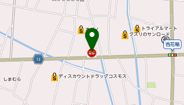 CHARGESPOT(チャージスポット)ガスト 山梨田富町の地図画像