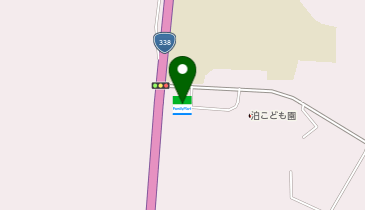 CHARGESPOT(チャージスポット)ファミリーマート 六ヶ所泊店の地図画像