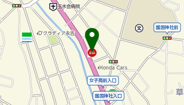 CHARGESPOT(チャージスポット)ガスト 鹿児島草牟田の地図画像