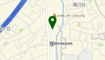 CHARGESPOT(チャージスポット)カラオケBanBan 西大和の地図画像