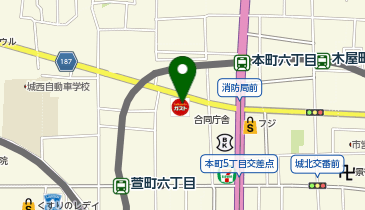 CHARGESPOT(チャージスポット)ガスト 松山本町の地図画像