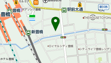 ChargeSPOT ローソン 豊橋駅前大通一丁目店の地図画像