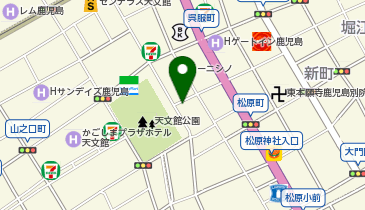 CHARGESPOT(チャージスポット)天文館かごしま横丁の地図画像