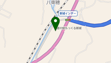 CHARGESPOT(チャージスポット)道の駅 もっくる新城の地図画像