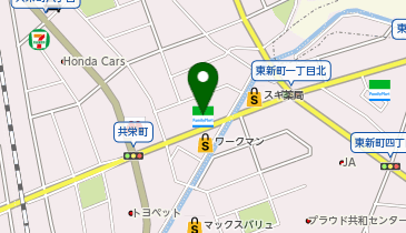 CHARGESPOT(チャージスポット)ファミリーマート 大府共栄店の地図画像