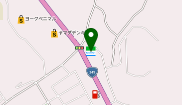 CHARGESPOT(チャージスポット)ファミリーマート 船引東部台店の地図画像