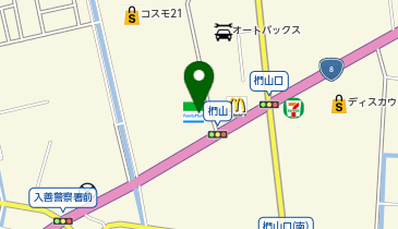 CHARGESPOT(チャージスポット)ファミリーマート 入善くぬぎ山店の地図画像