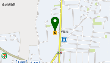 CHARGESPOT(チャージスポット)スギ薬局 西東京北原町店の地図画像