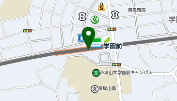 CHARGESPOT(チャージスポット)近鉄 学園前駅 改札内2番ホームの地図画像