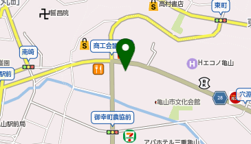 CHARGESPOT(チャージスポット)ローソン 亀山東御幸店の地図画像