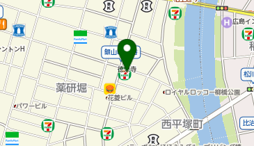ChargeSPOT セブン-イレブン 広島銀山町店の地図画像