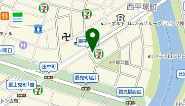 ChargeSPOT セブン-イレブン 広島東平塚店の地図画像