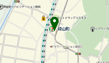ChargeSPOT セブン-イレブン 熊本段山本町店の地図画像