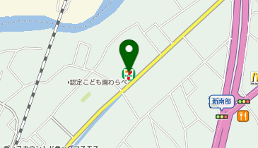 ChargeSPOT セブン-イレブン 熊本新南部店の地図画像