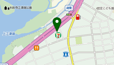 CHARGESPOT(チャージスポット)セブン-イレブン 熊本湖東3丁目店の地図画像