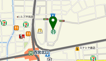 CHARGESPOT(チャージスポット)阪急ベーカリー アクタ西宮店の地図画像