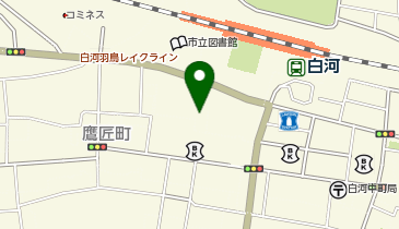 CHARGESPOT(チャージスポット)カラオケBanBan 白河駅前の地図画像