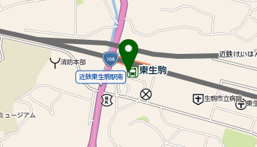 CHARGESPOT(チャージスポット)住まいの情報ステーション SMARTSPOT 東生駒の地図画像