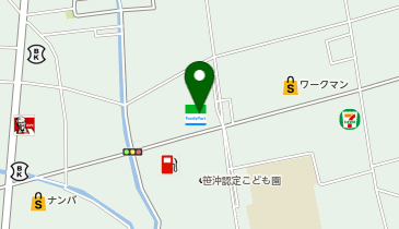 CHARGESPOT(チャージスポット)ファミリーマート 倉敷笹沖南店の地図画像