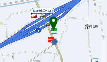 CHARGESPOT(チャージスポット)ファミリーマート 法隆寺インター南店の地図画像