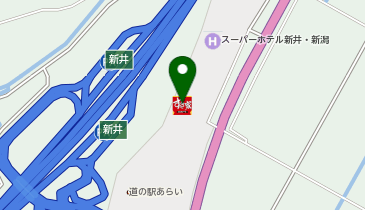 CHARGESPOT(チャージスポット)日本海鮮魚センター 新井店の地図画像
