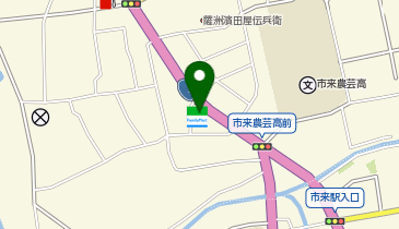 CHARGESPOT(チャージスポット)ファミリーマート 天狗屋市来店の地図画像